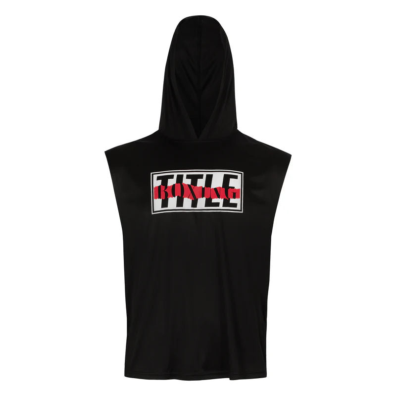 Sudadera con capucha sin mangas Title Boxing Simply Shredded