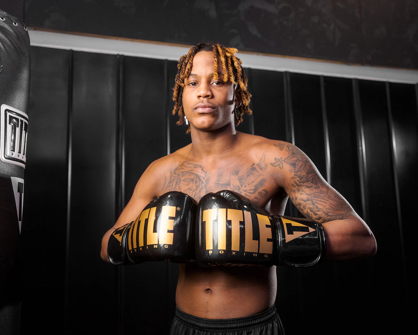 Guantes De Boxeo Title Sky Balck