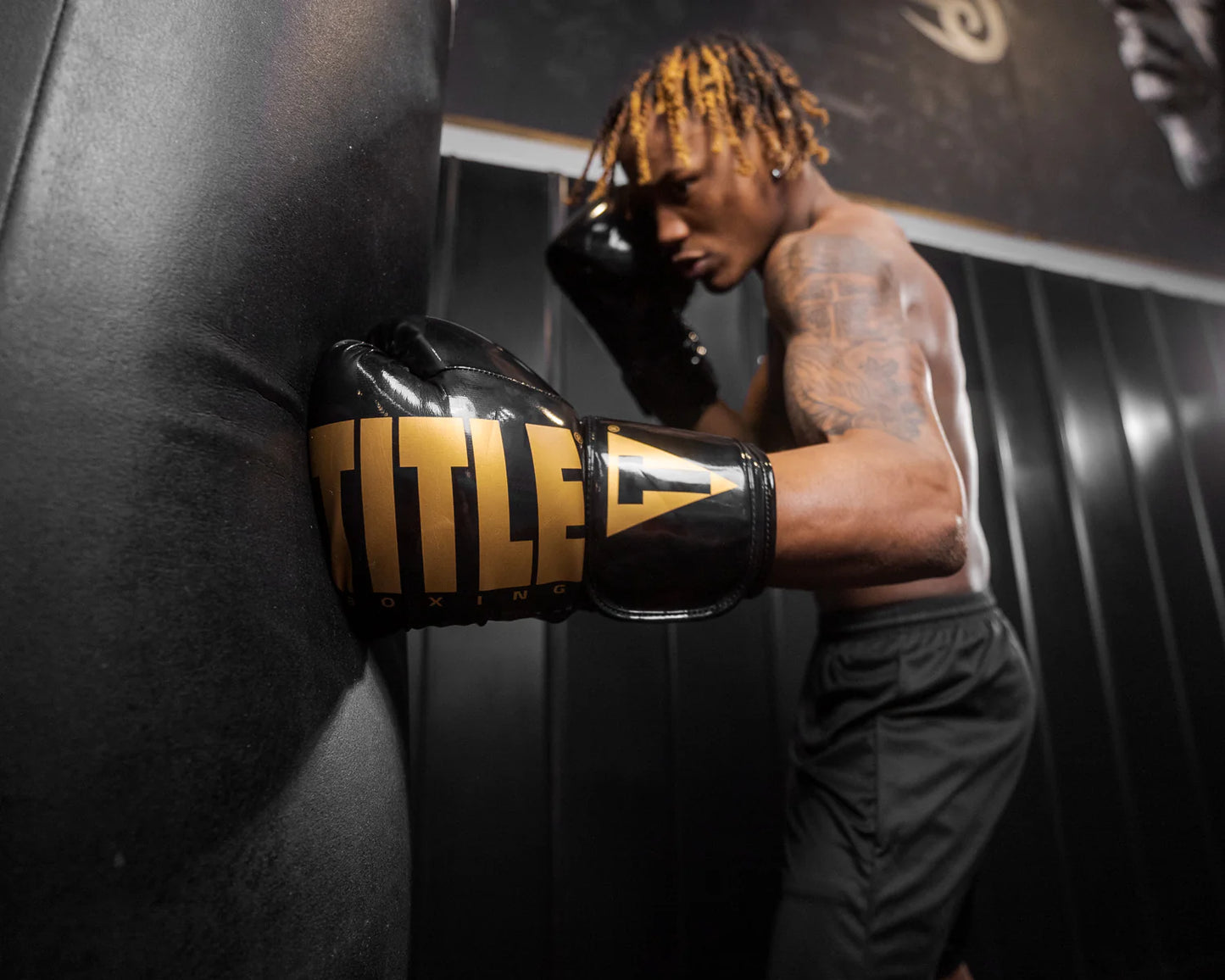 Guantes De Boxeo Title Sky Balck
