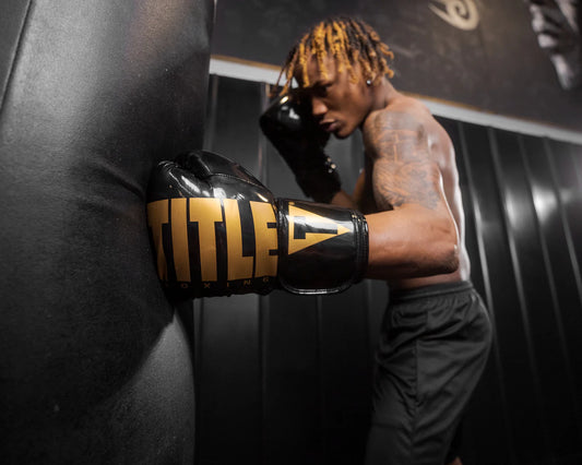 Guantes De Boxeo Title Sky Balck